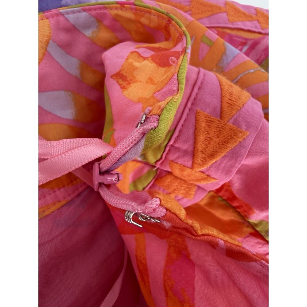 Vibrant Pink Tropical Mini Skirt - Picture 7 of 8